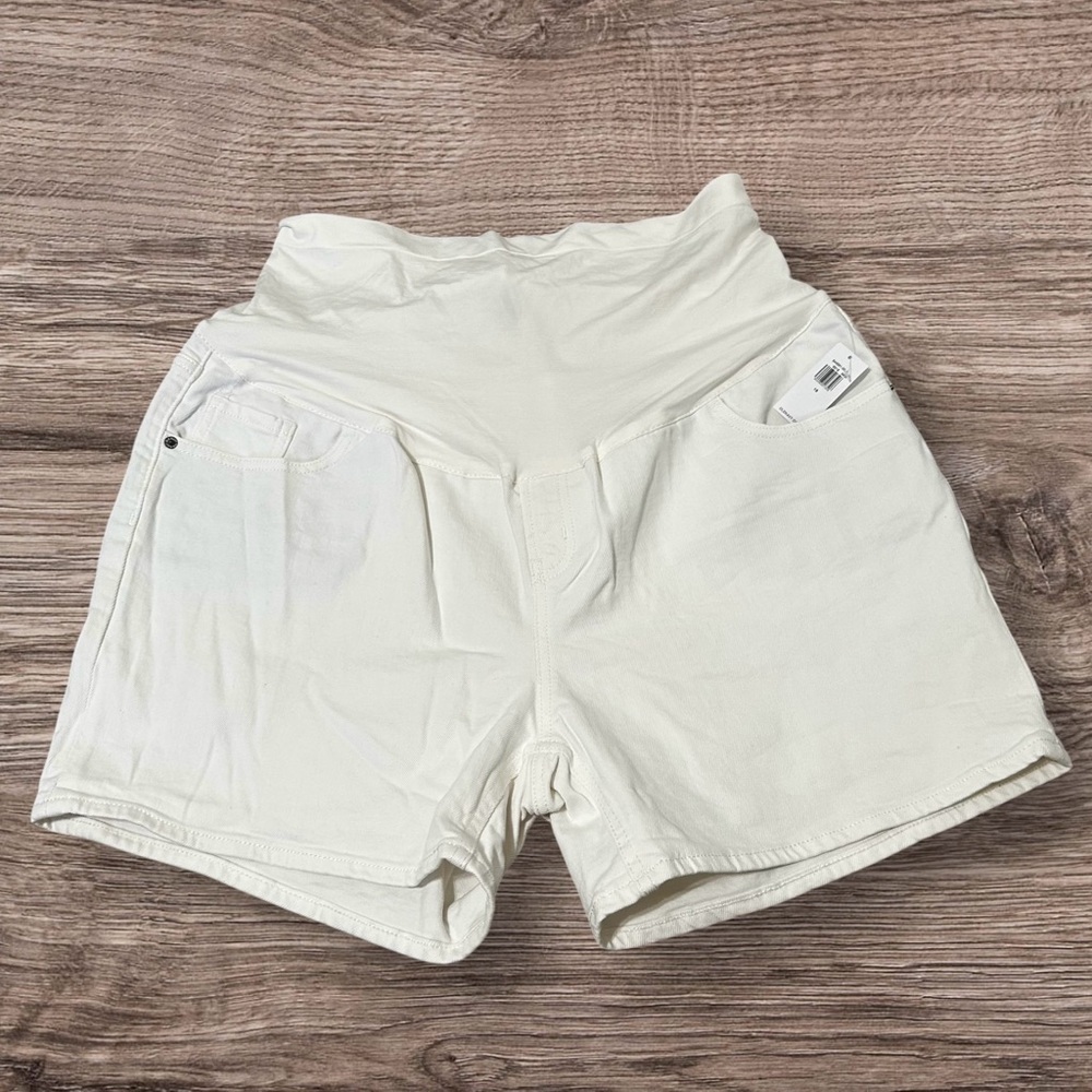 Old Navy NEW OG Straight Full Panel Maternity Denim Shorts Women’s Plus Size 18